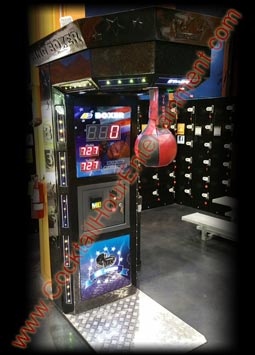 boxing puncher arcade machine