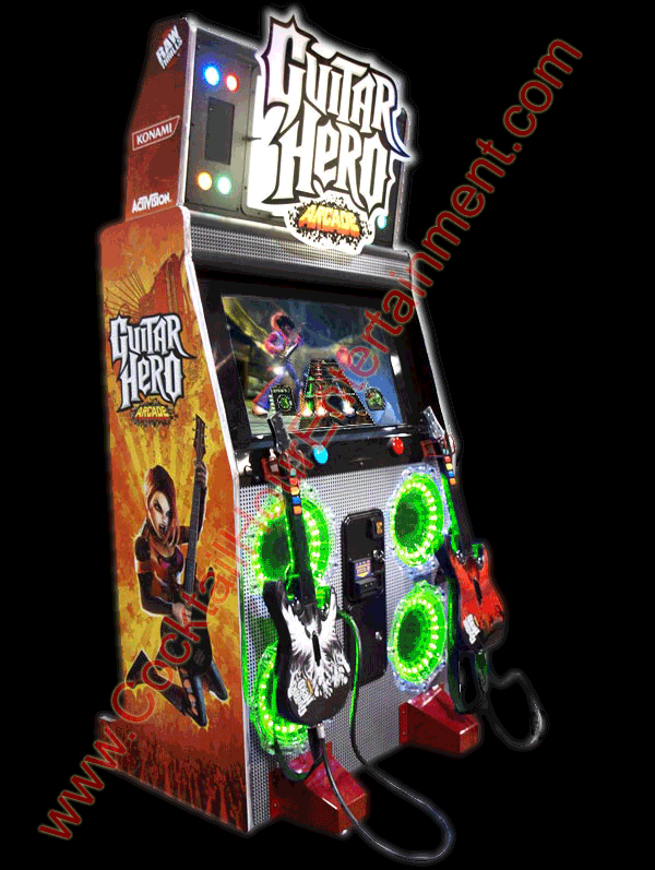 guitar hero arcade machine